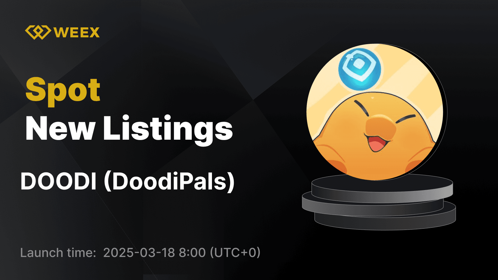 DoodiPals (DOODI) Now Available on WEEX Spot