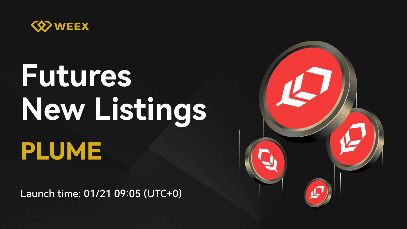 WEEX Futures Launches PLUME